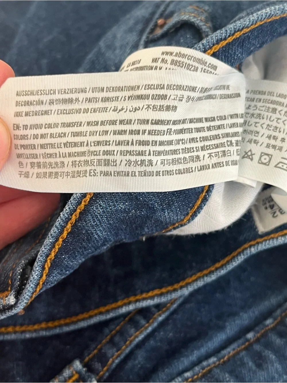Abercrombie & Fitch '90s Straight Ultra High Rise Jeans Curve Love Size 14 / 32